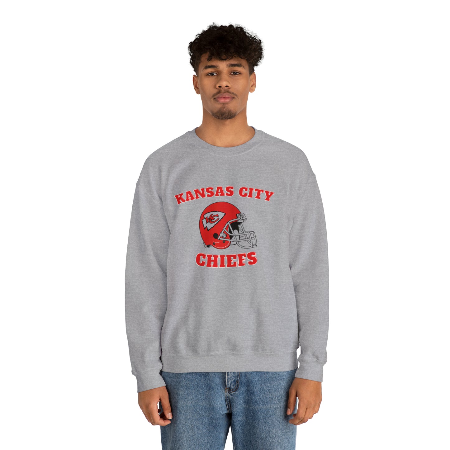 Kansas City Chiefs Unisex Heavy Blend Crewneck Sweatshirt
