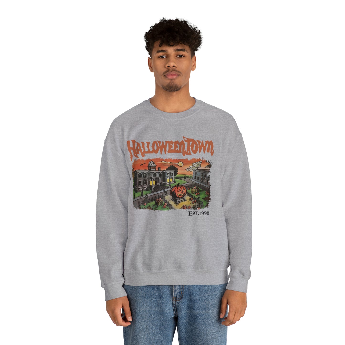 HalloweenTown Unisex Heavy Blend Crewneck Sweatshirt