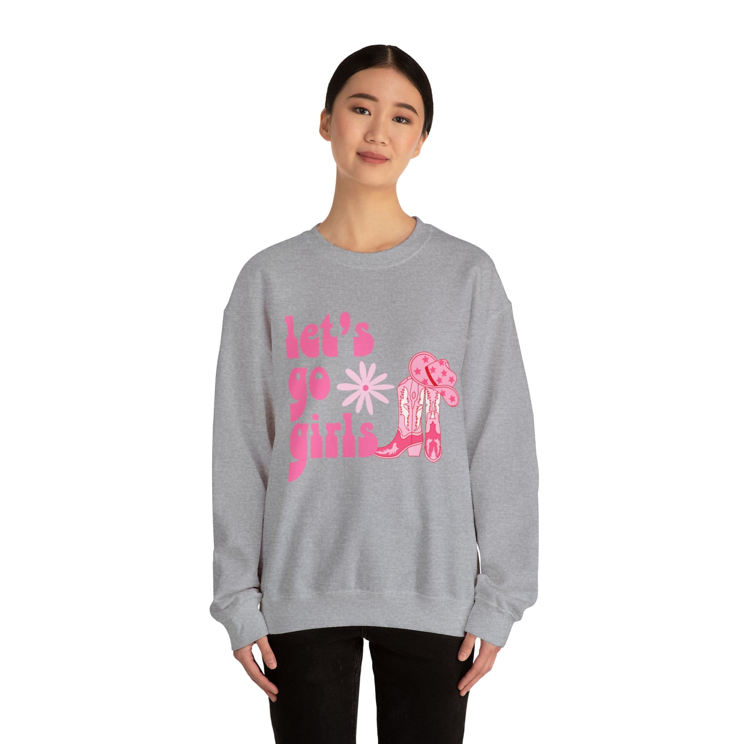 Lets Go Girls Unisex Heavy Blend™ Crewneck Sweatshirt