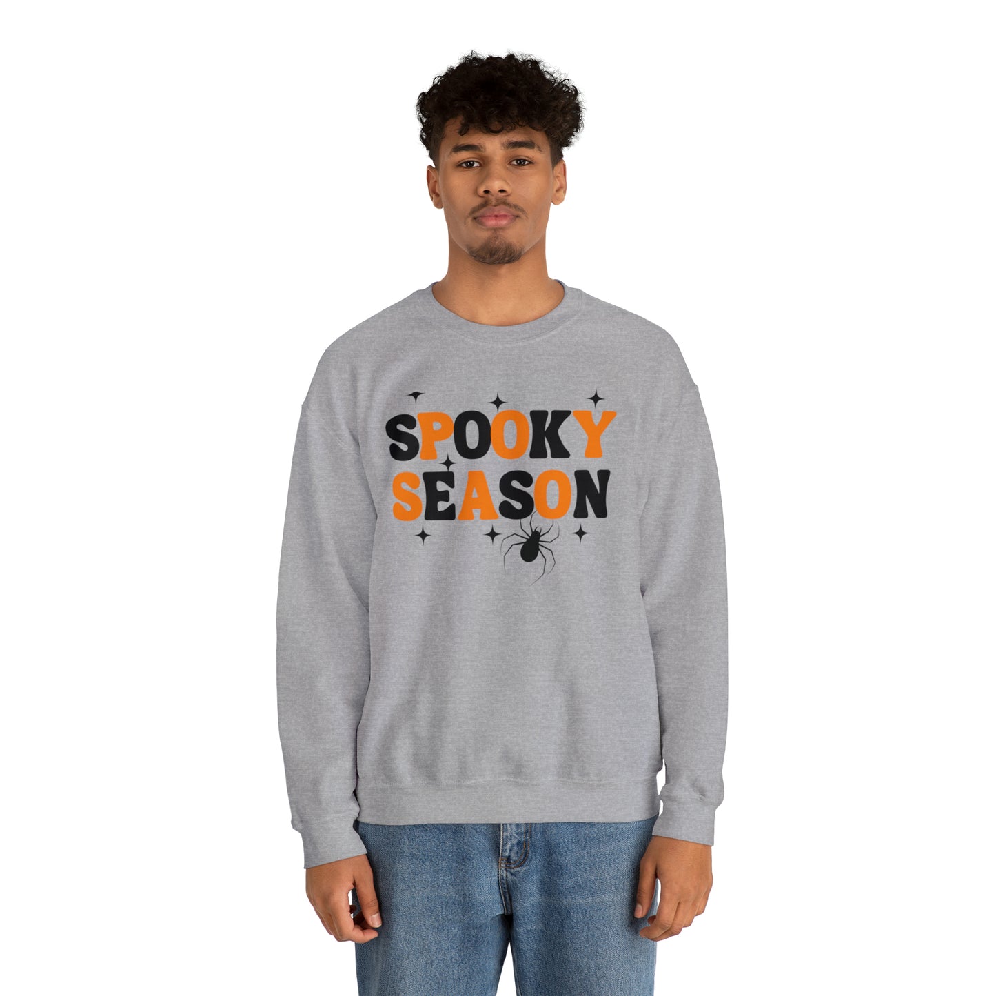 Spooky Season Bats Unisex Heavy Blend Crewneck Sweatshirt