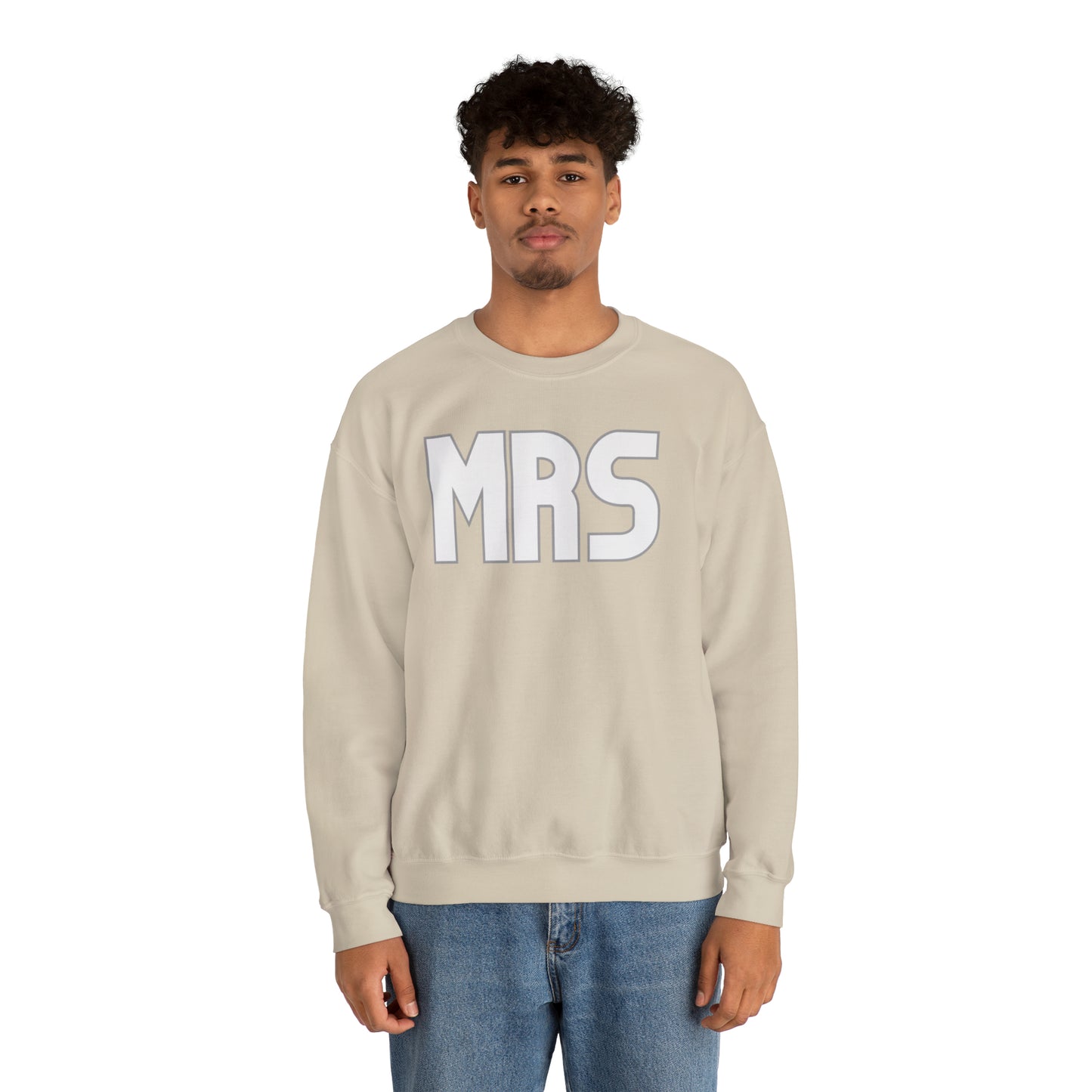 Mrs Unisex Heavy Blend Crewneck Sweatshirt
