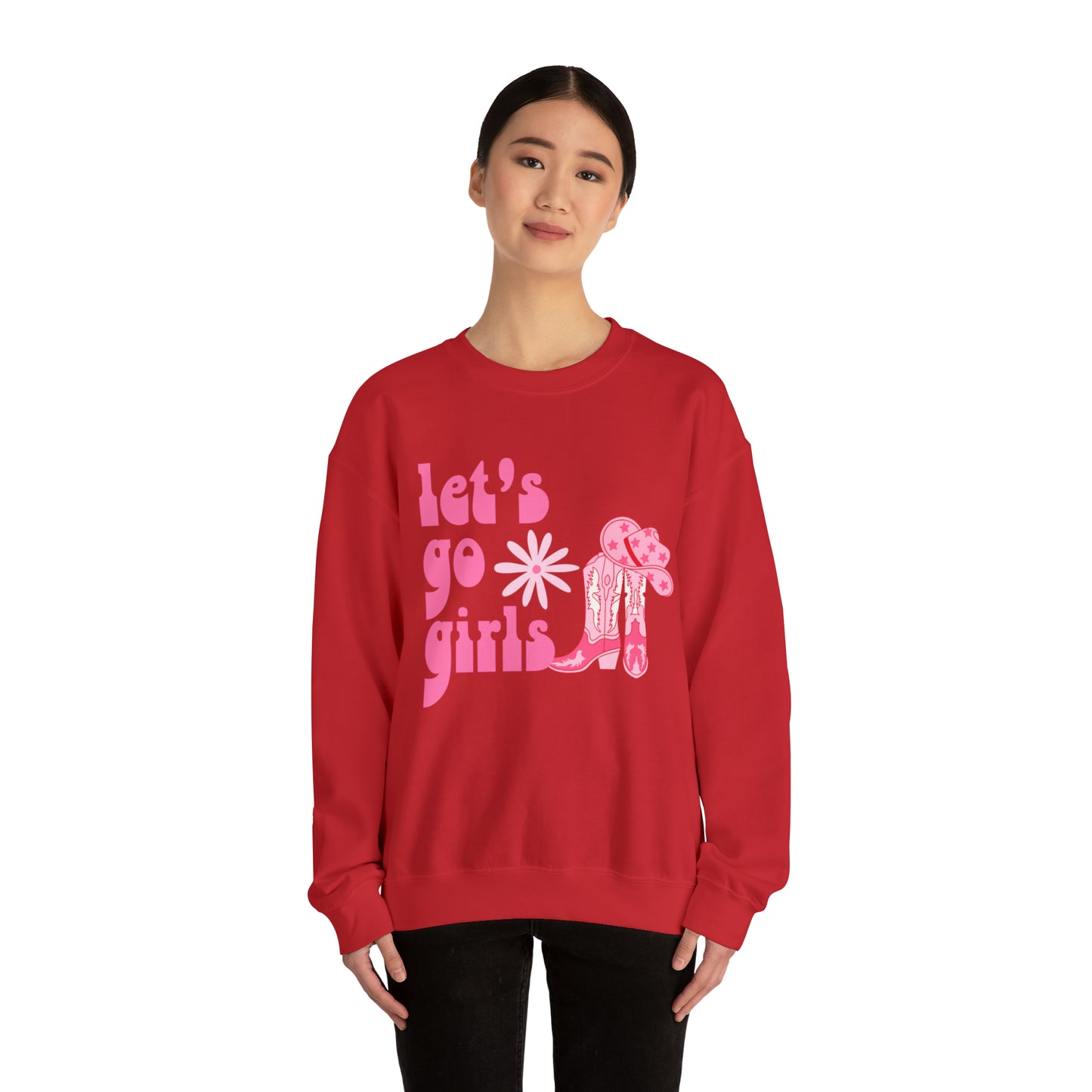 Lets Go Girls Unisex Heavy Blend™ Crewneck Sweatshirt