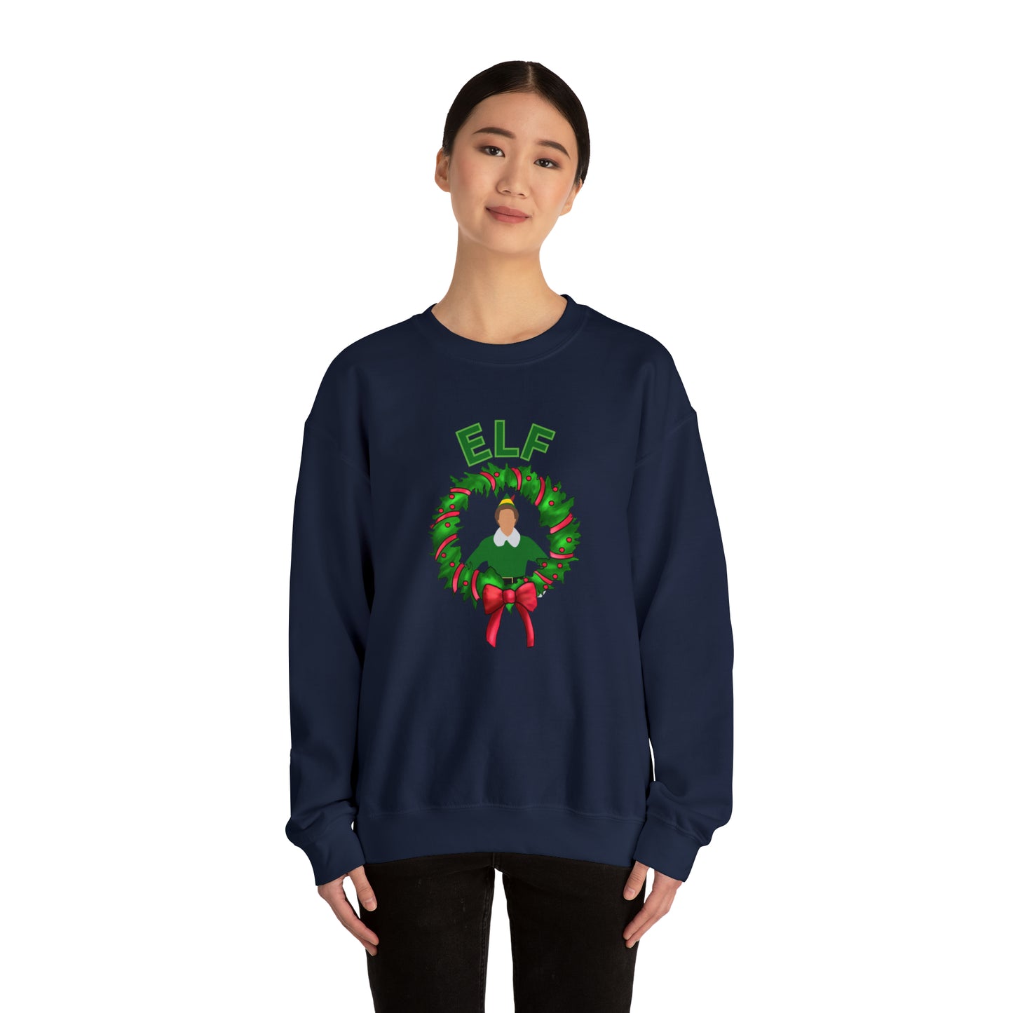 Buddy Elf Christmas Unisex Heavy Blend Crewneck Sweatshirt