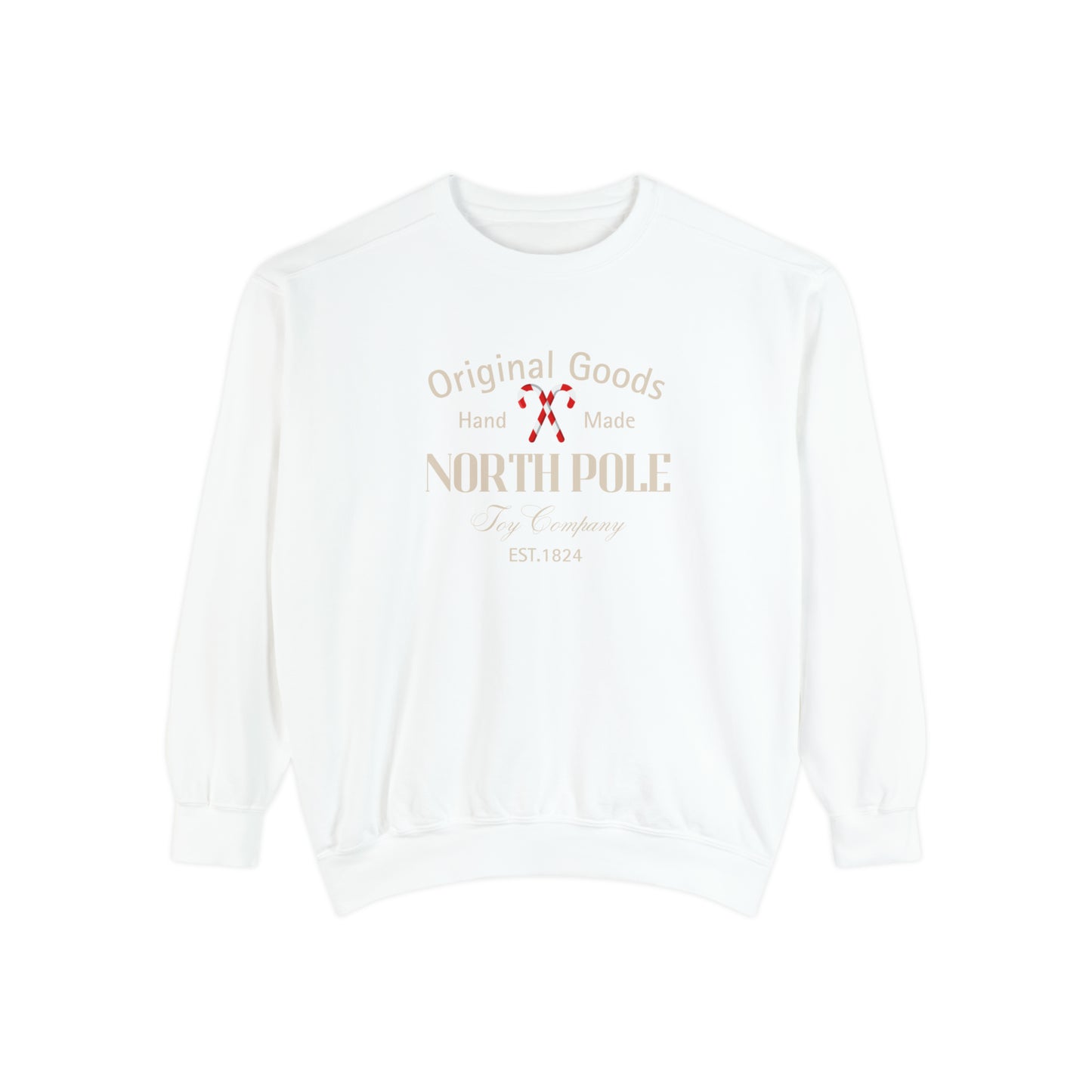 North Pole Unisex Garment-Dyed Sweatshirt