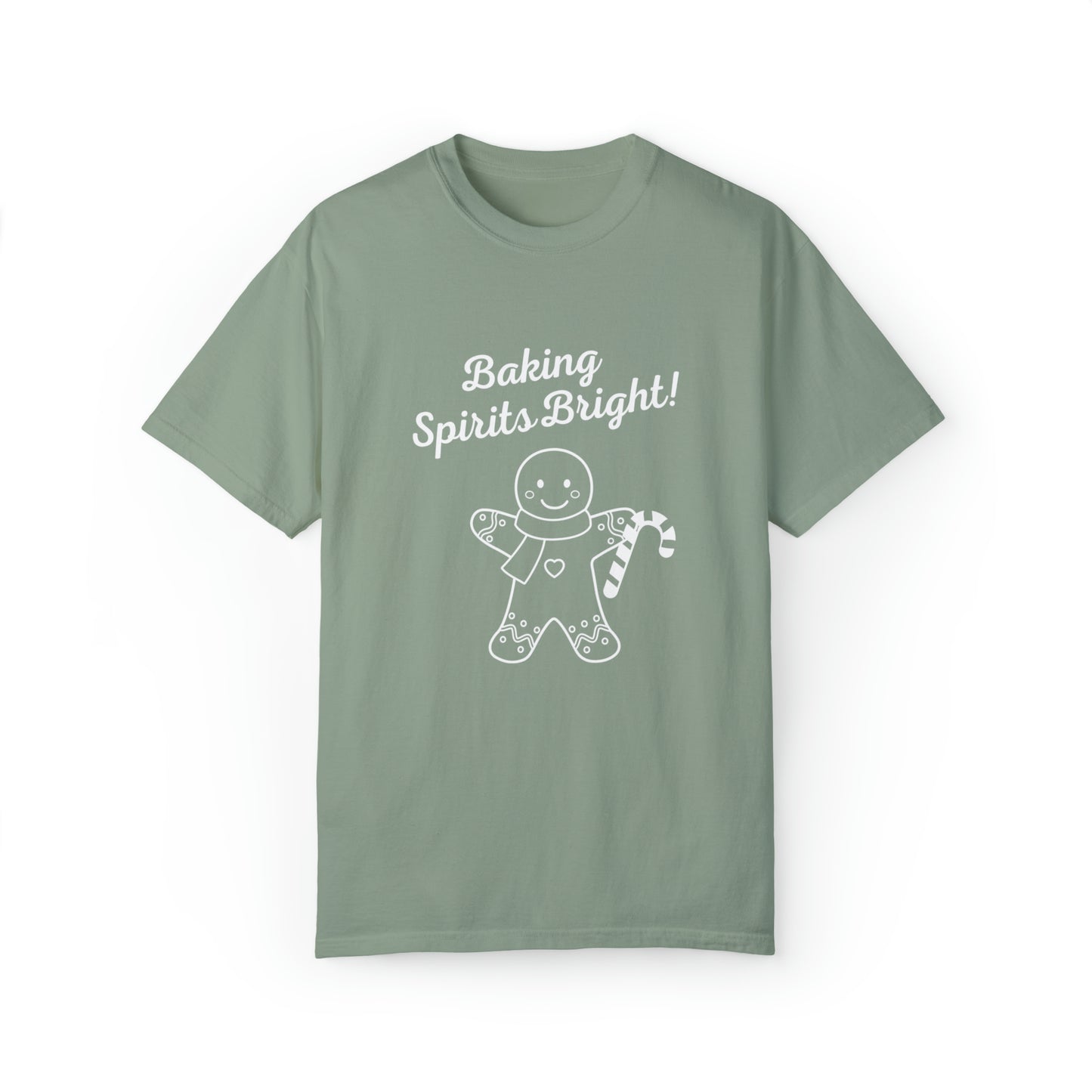 Baking Spirits Bright Unisex Garment-Dyed T-shirt