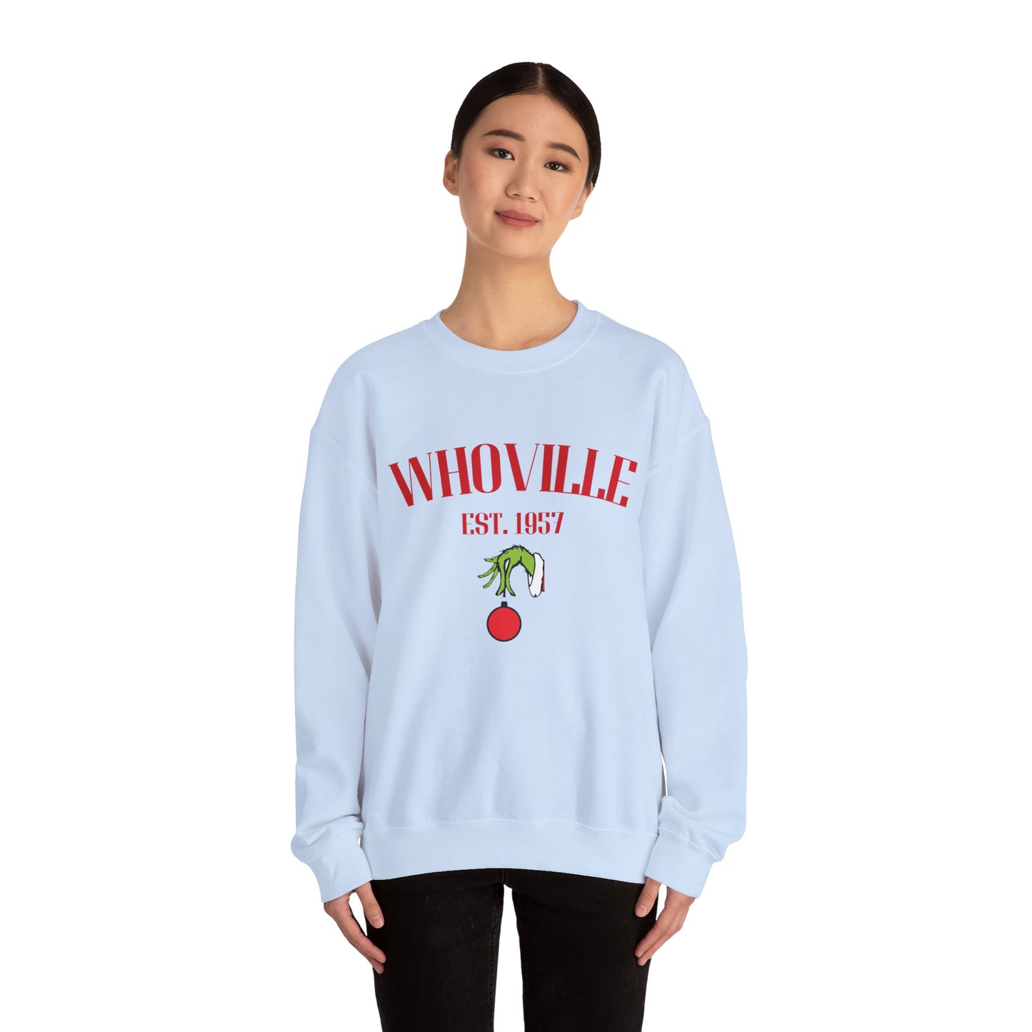 Whoville Unisex Heavy Blend Crewneck Sweatshirt