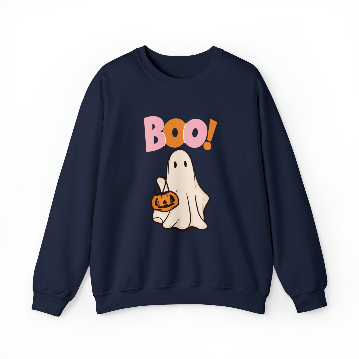 Boo Unisex Heavy Blend Crewneck Sweatshirt
