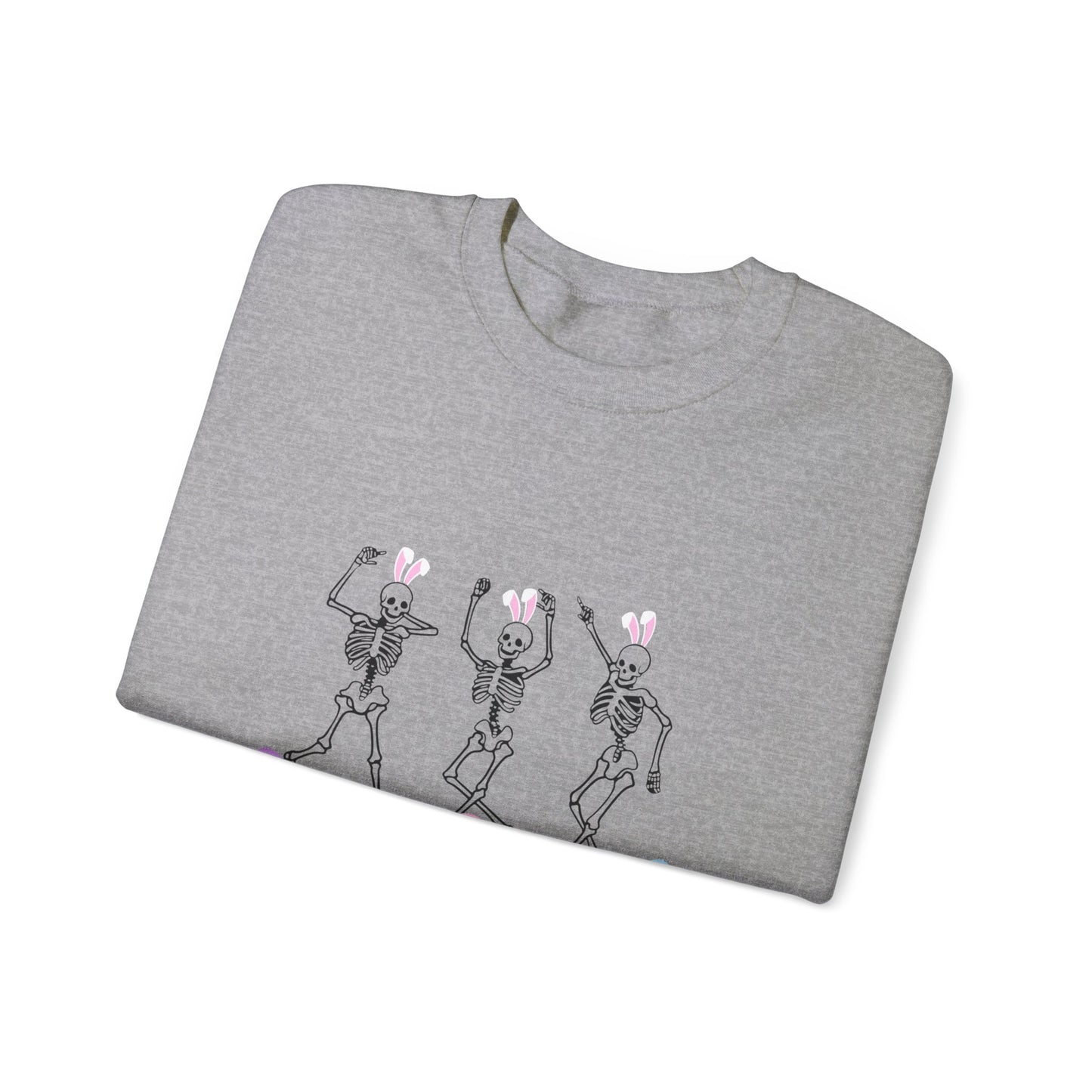 Skeleton Easter Unisex Crewneck Sweatshirt