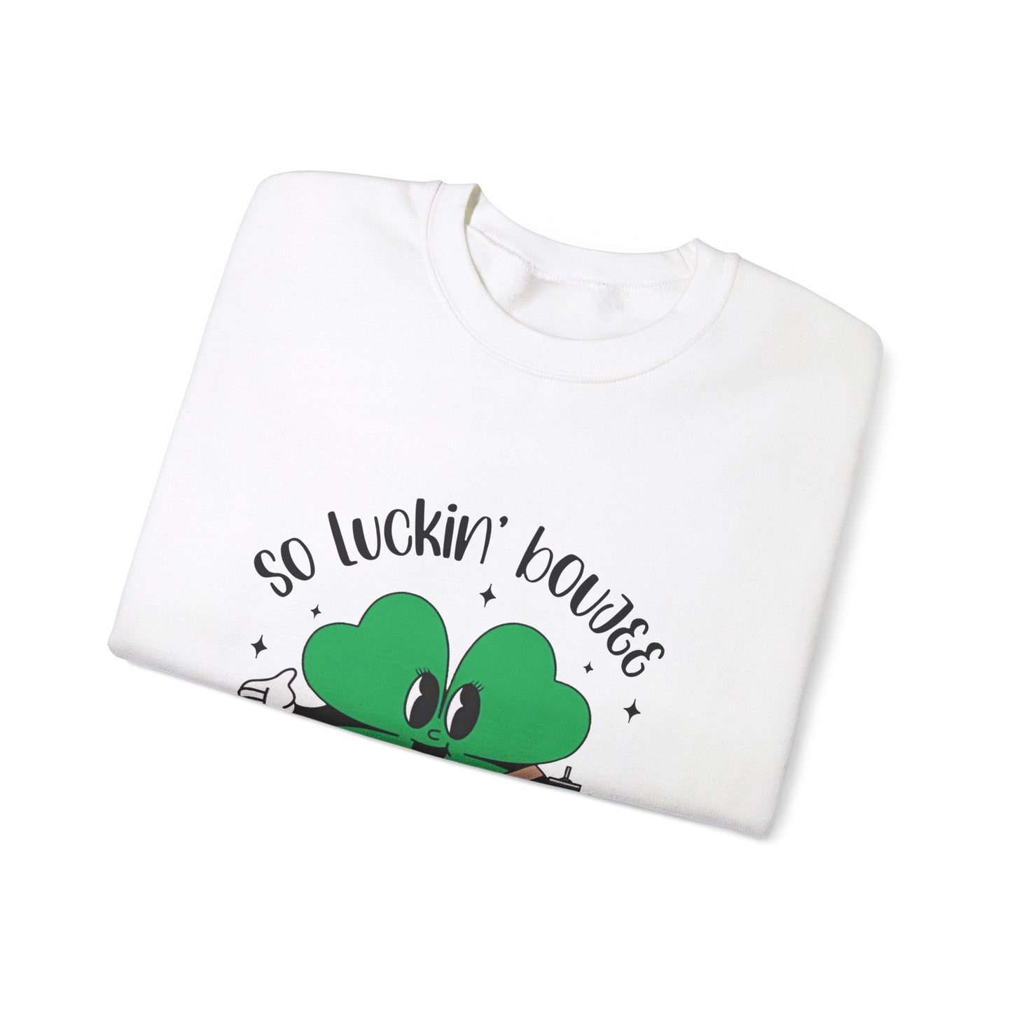 So luckin boujee  Unisex  Crewneck Sweatshirt