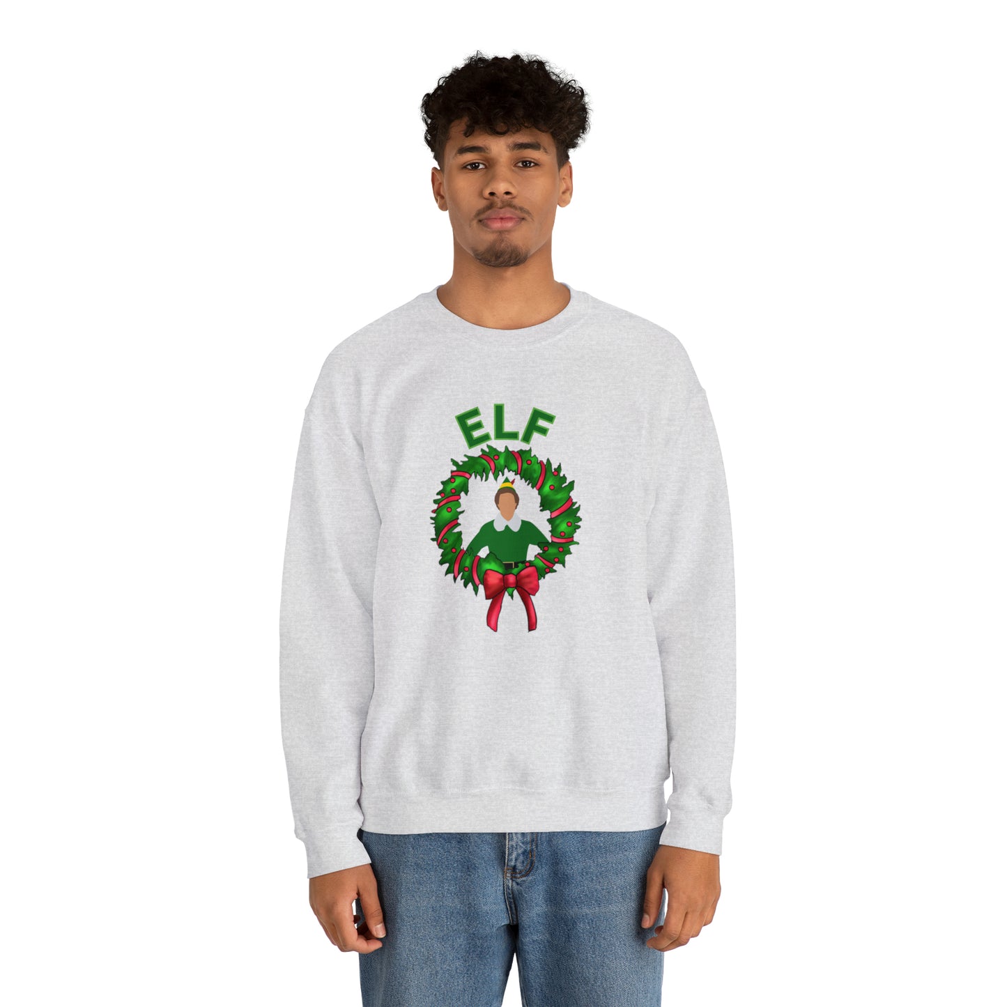 Buddy Elf Christmas Unisex Heavy Blend Crewneck Sweatshirt