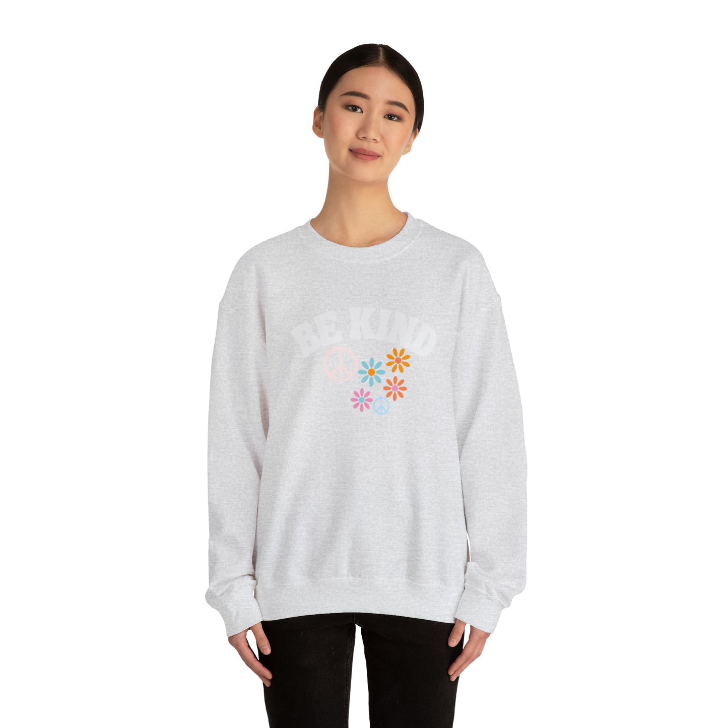 Be Kind Unisex Heavy Blend Crewneck Sweatshirt