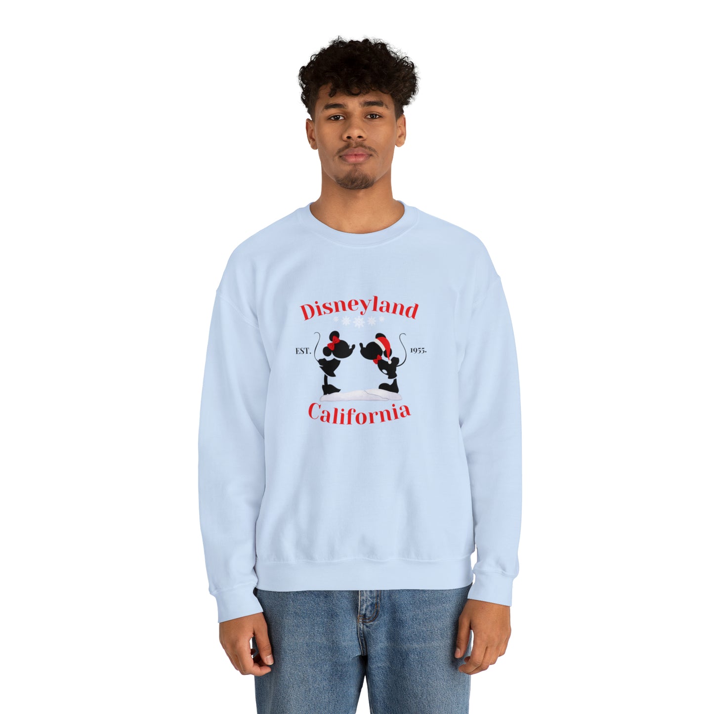 Mickey and Minnie Christmas  Crewneck Sweatshirt
