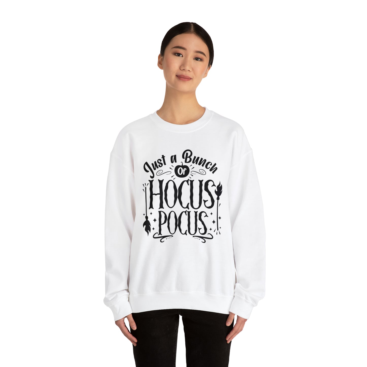Just A Bunch Of Hocus Pocus Unisex Heavy Blend Crewneck Sweatshirt