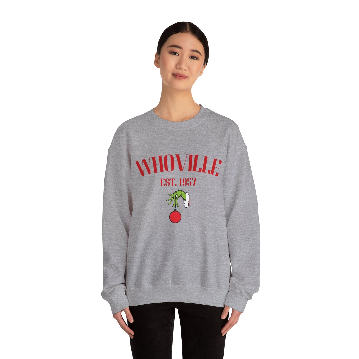 Whoville Unisex Heavy Blend Crewneck Sweatshirt