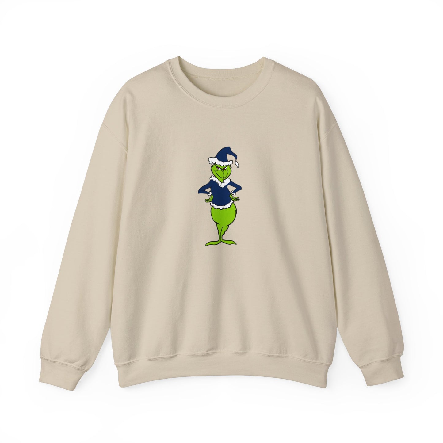 Grinch Dallas Cowboys Unisex Heavy Blend Crewneck Sweatshirt