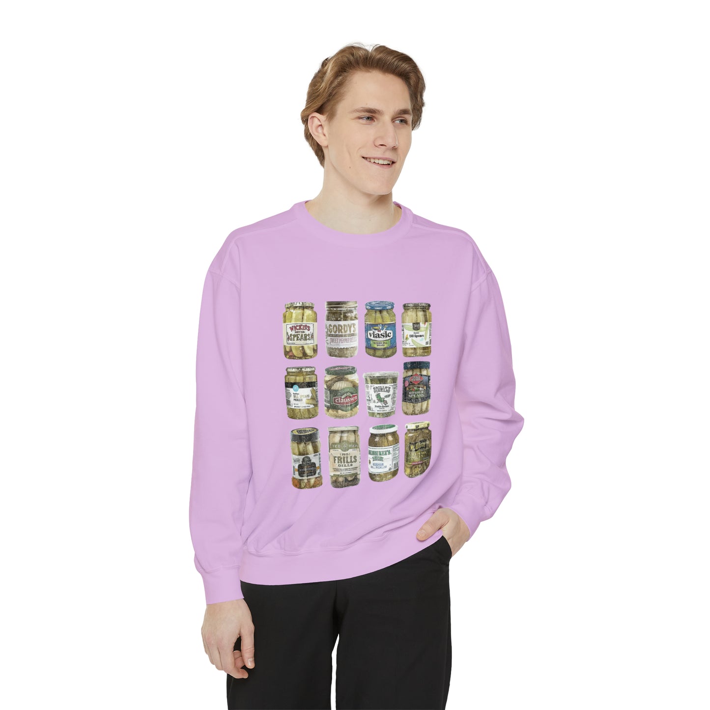 Pickle Jars Unisex Garment-Dyed Sweatshirt