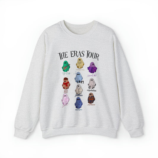 Taylor Swift Ghost Eras Tour Unisex Heavy Blend  Crewneck Sweatshirt