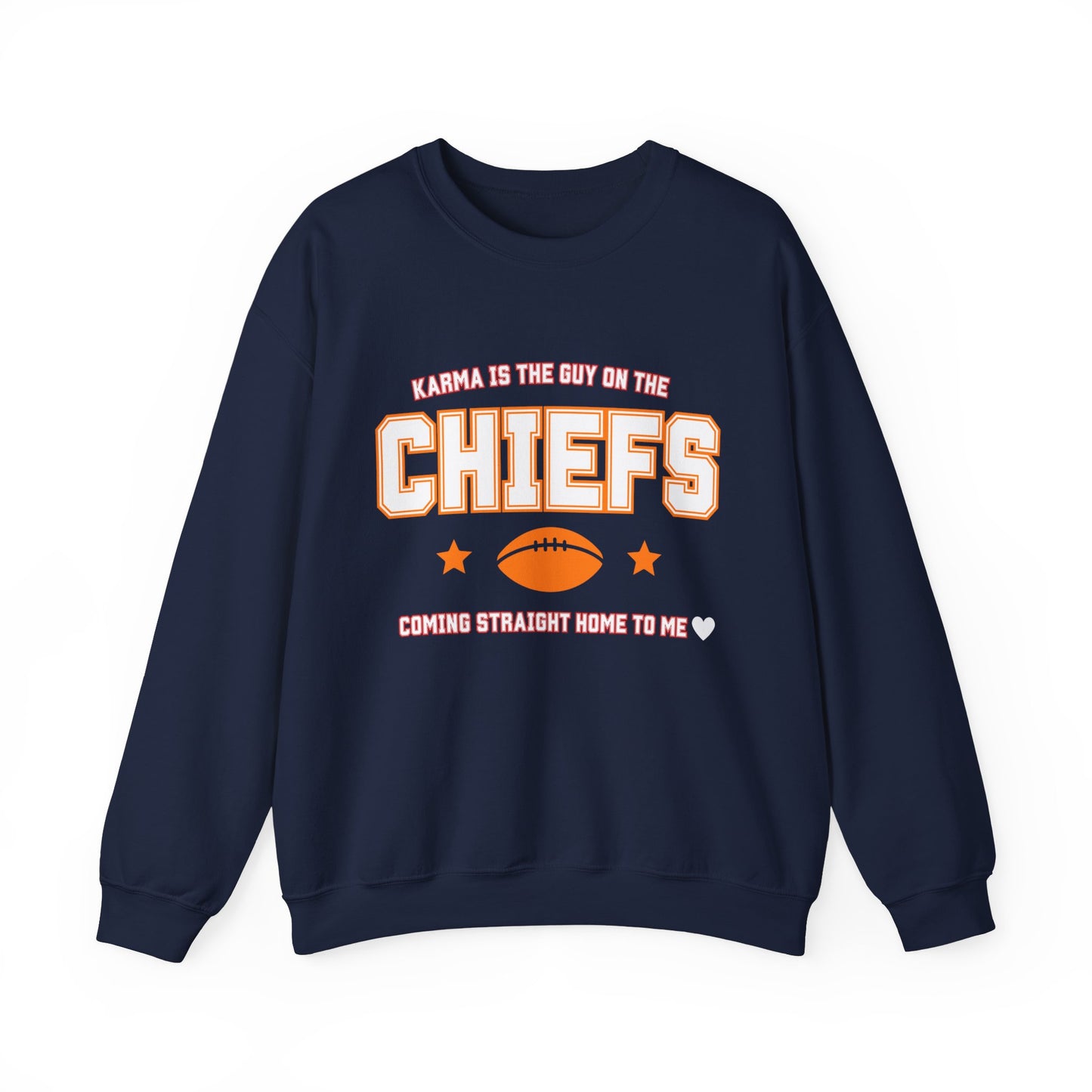 Karma Is The Guy On The Chiefs Unisex Crewneck