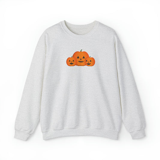 3 Little Pumpkins Unisex Heavy Blend Crewneck Sweatshirt