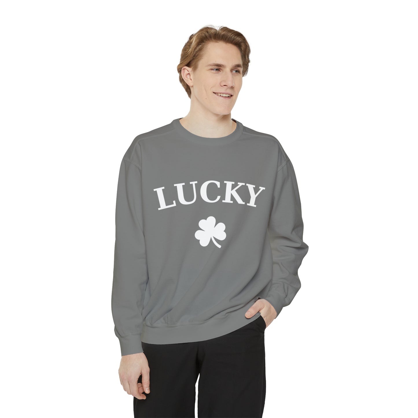 Lucky Comfort Colors Unisex Sweatshirt