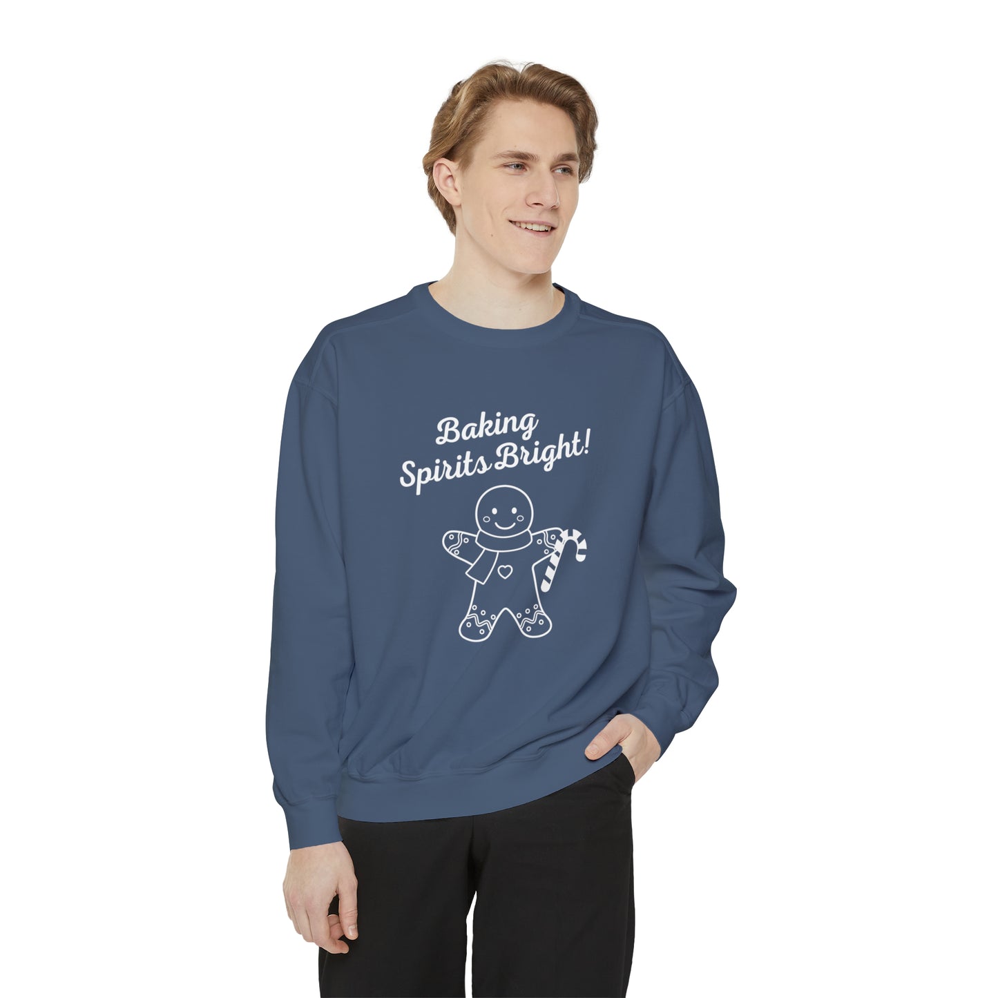 Baking Spirits Bright Unisex Garment-Dyed Sweatshirt
