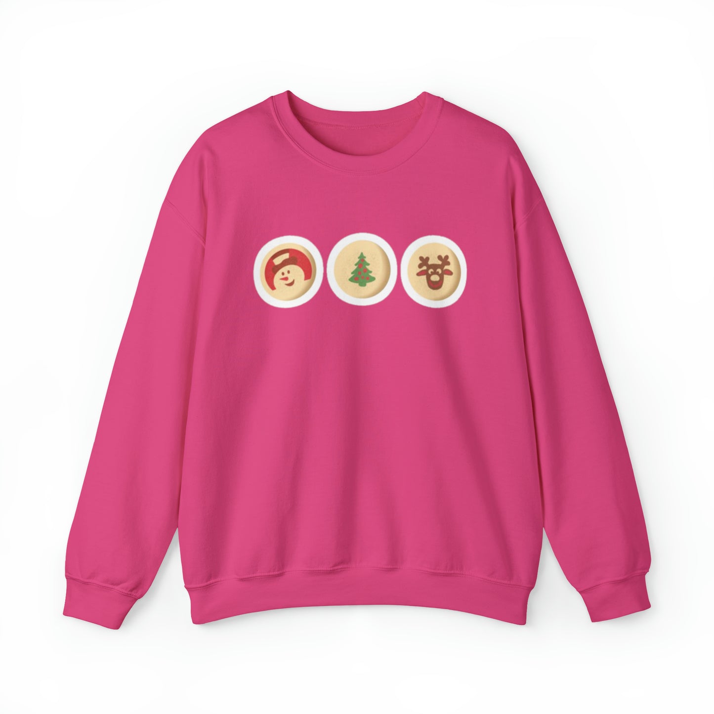 Christmas Sugar Cookie Unisex Heavy Blend Crewneck Sweatshirt