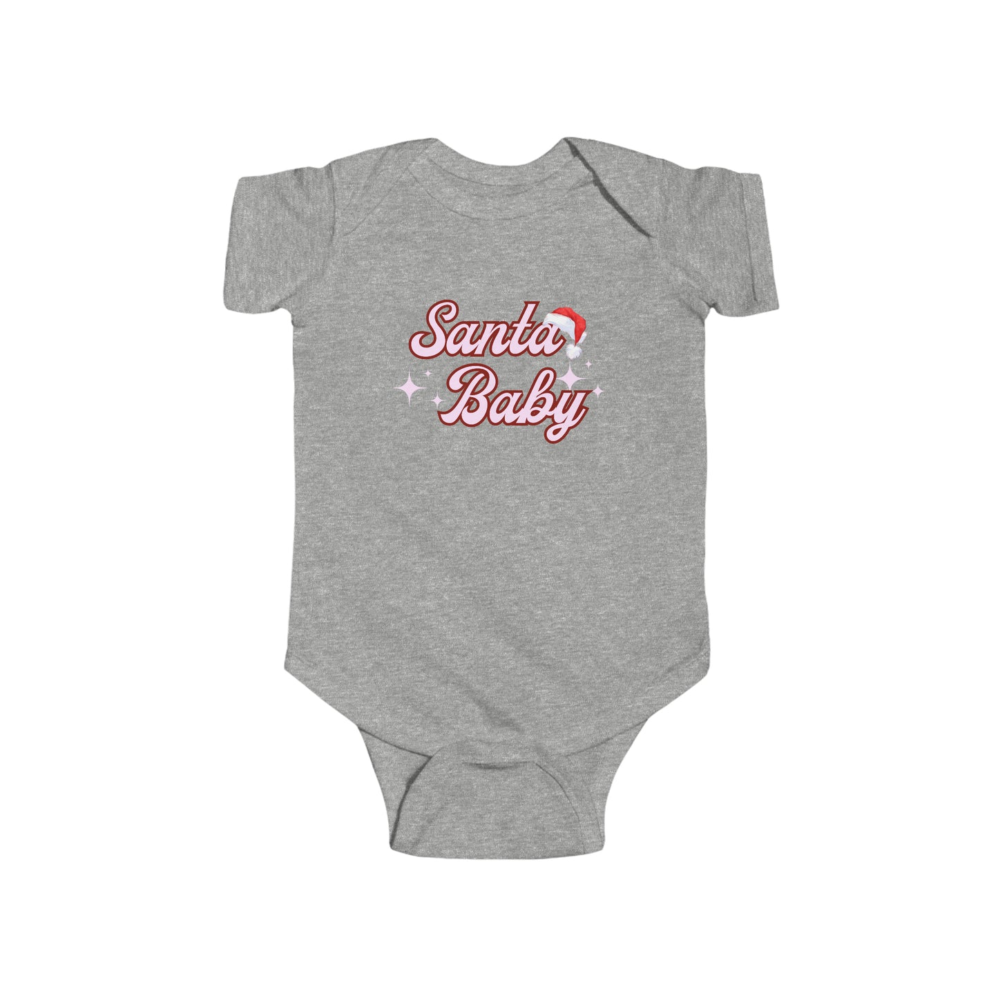 Santa Baby Infant Fine Jersey Onesie