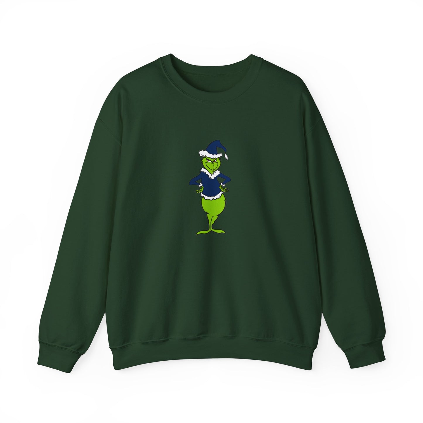 Grinch Dallas Cowboys Unisex Heavy Blend Crewneck Sweatshirt