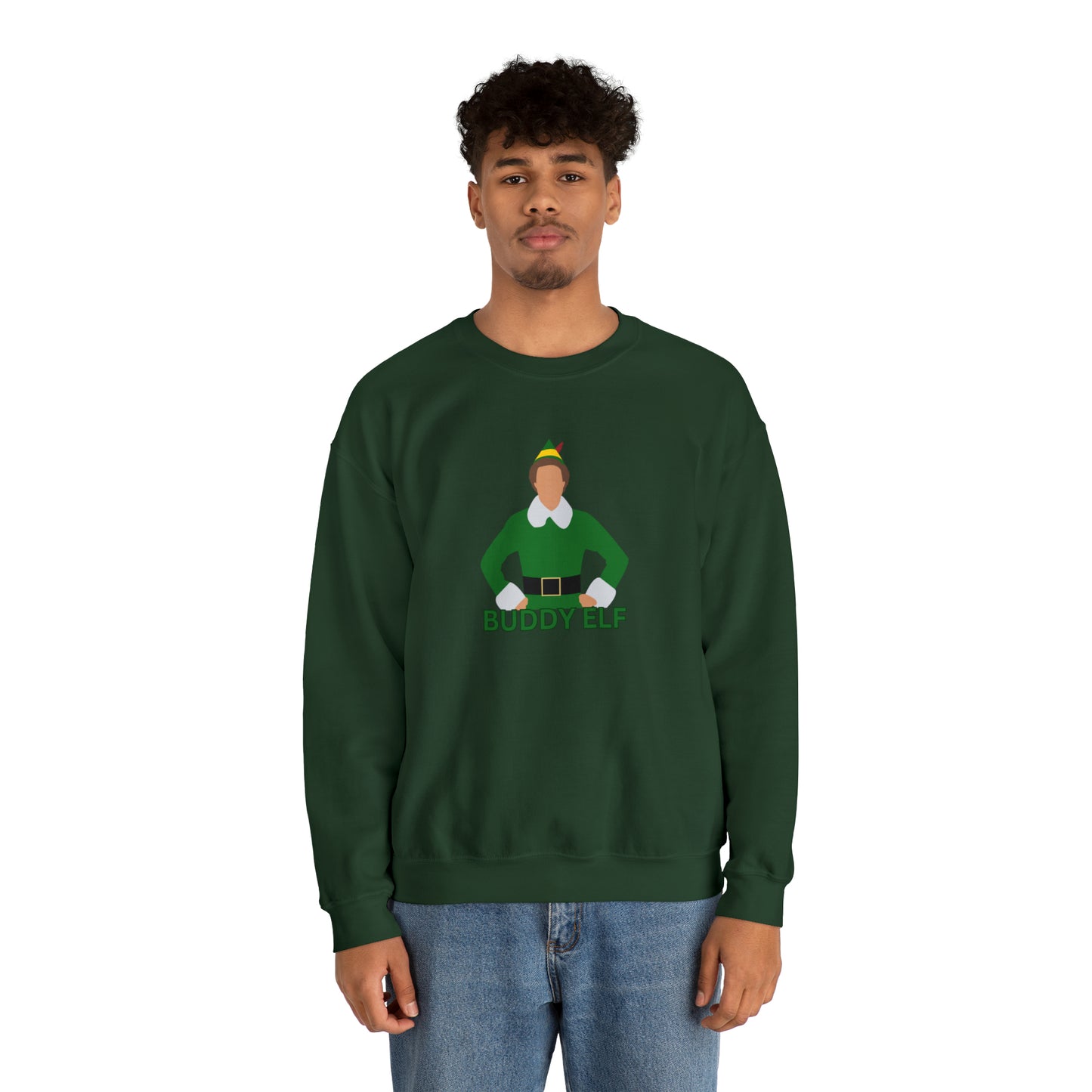 Buddy Elf Unisex Heavy Blend Crewneck Sweatshirt
