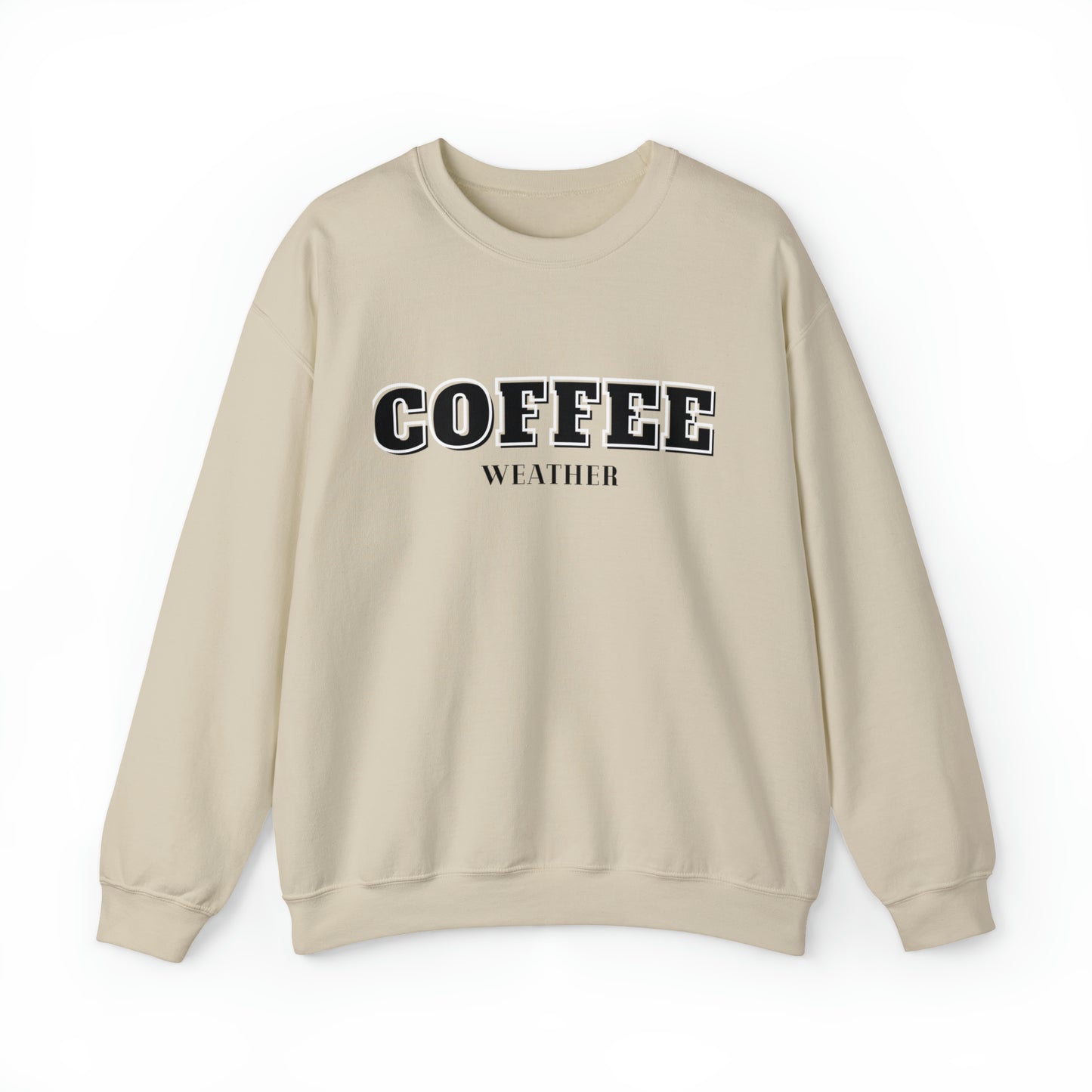 Coffee Weather Unisex Heavy Blend Crewneck Sweatshirt
