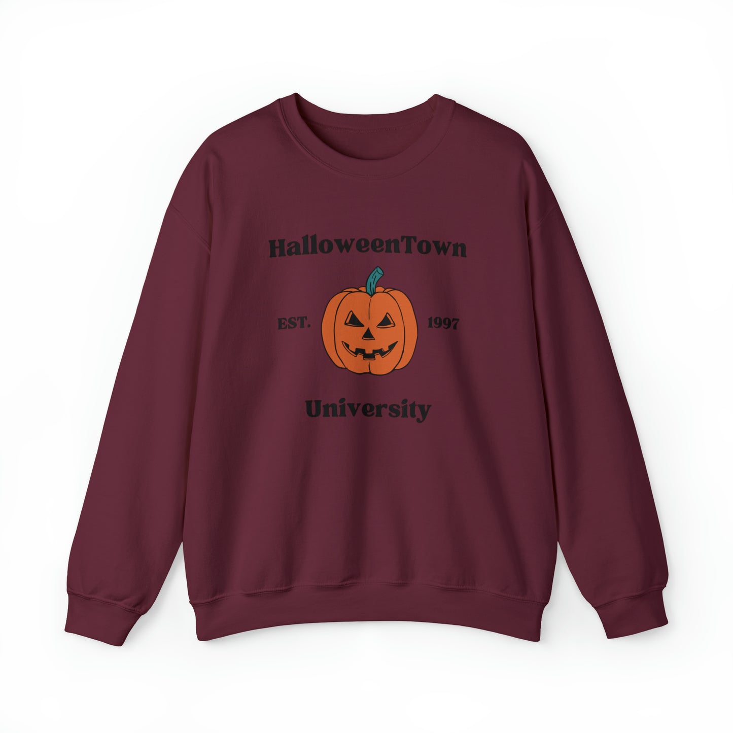 Halloween Town Pumpkin Crewneck Sweatshirt