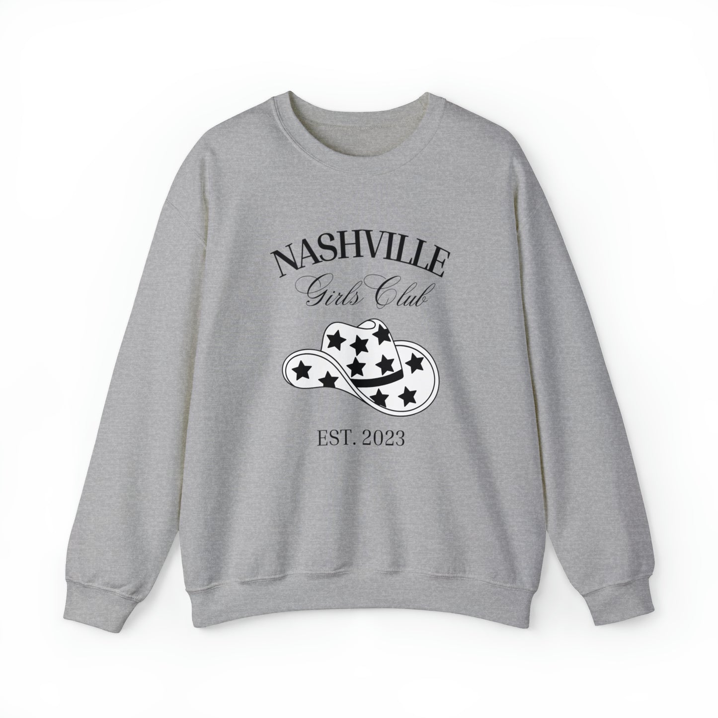Nashville Girls Club Unisex Heavy Blend Crewneck Sweatshirt