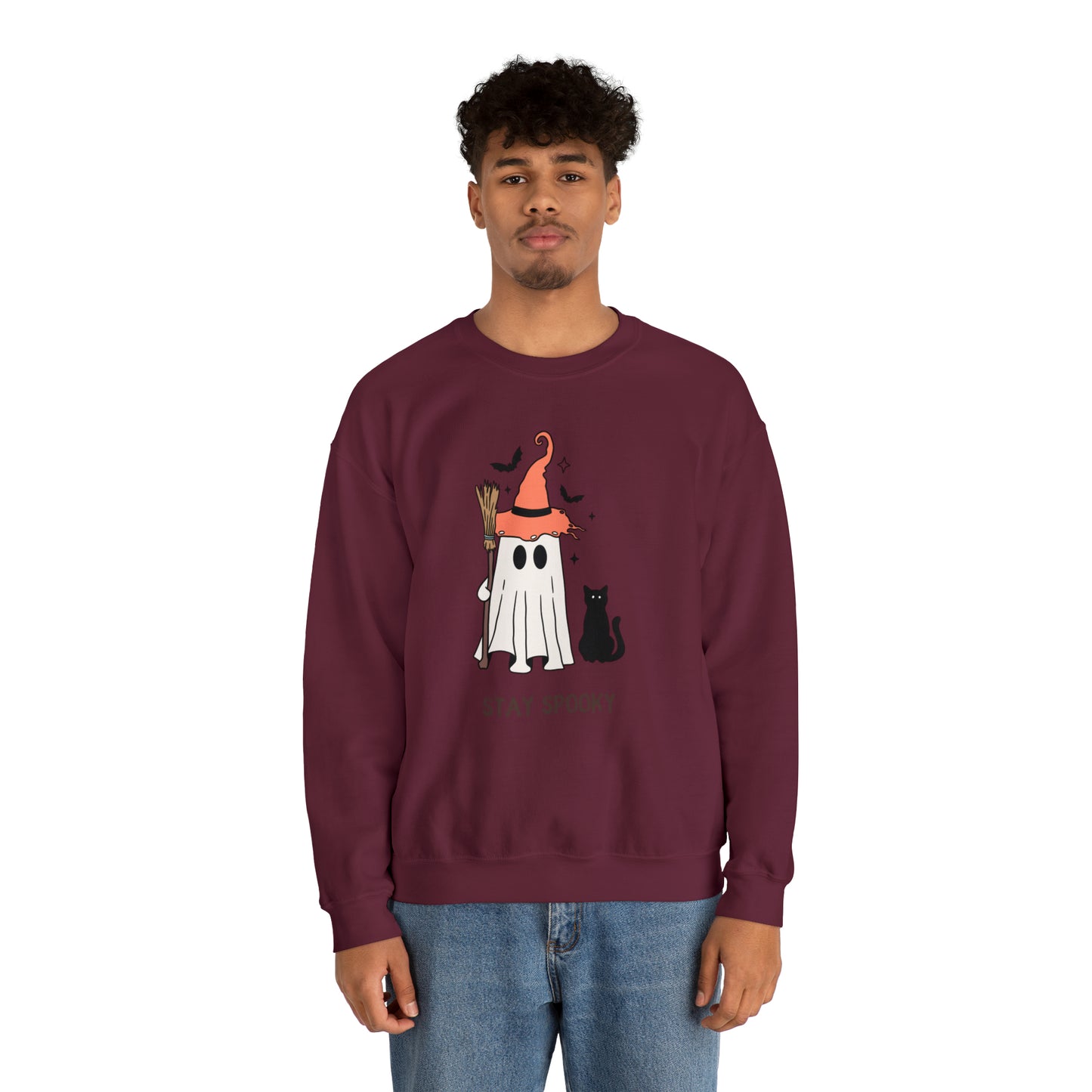 Stay Spooky Unisex Heavy Blend Crewneck Sweatshirt
