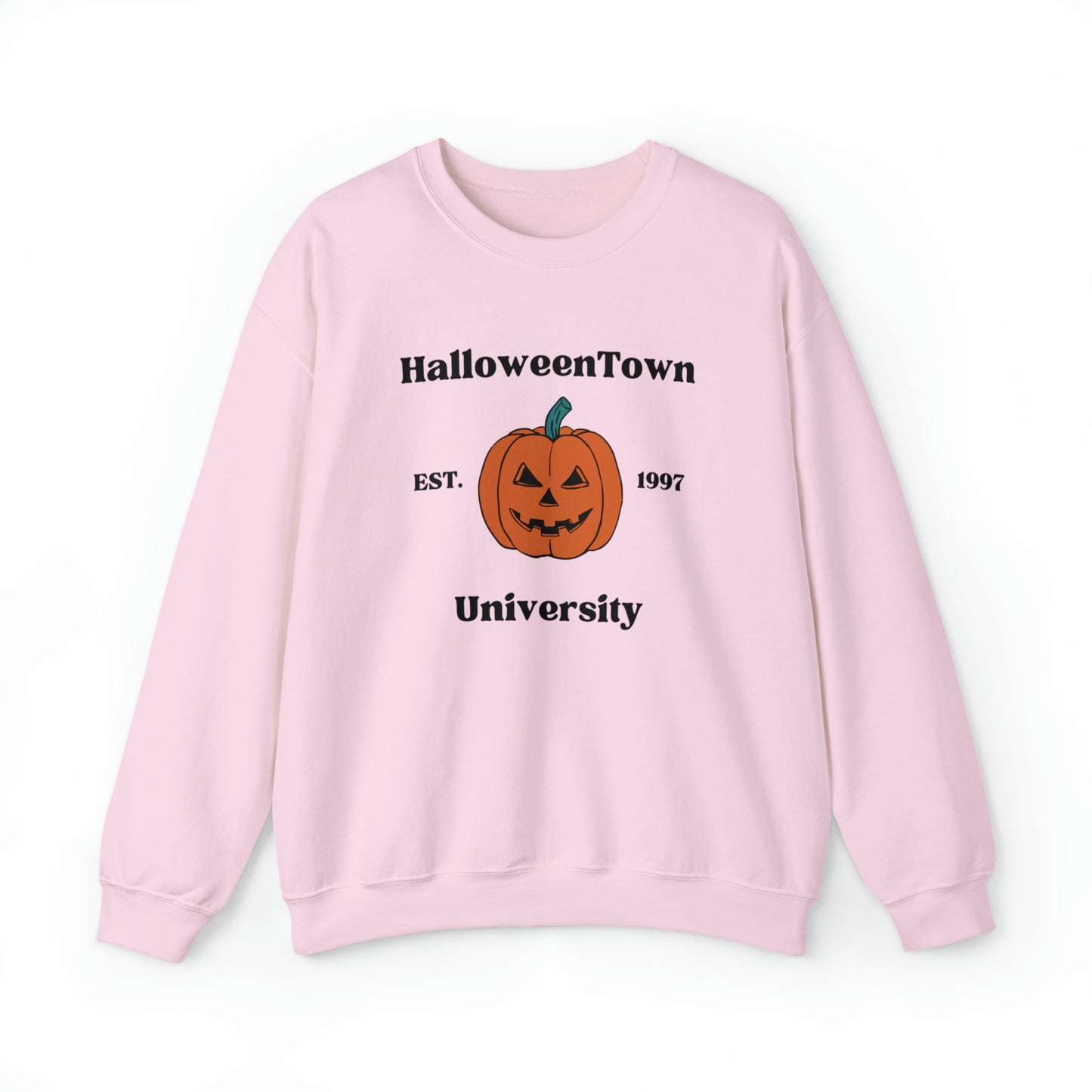 Halloween Town Pumpkin Crewneck Sweatshirt