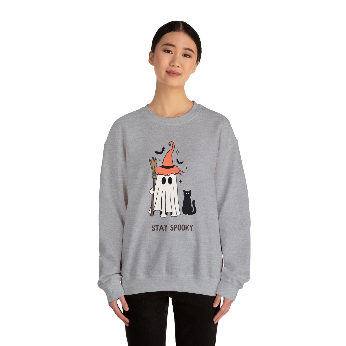 Stay Spooky Unisex Heavy Blend Crewneck Sweatshirt
