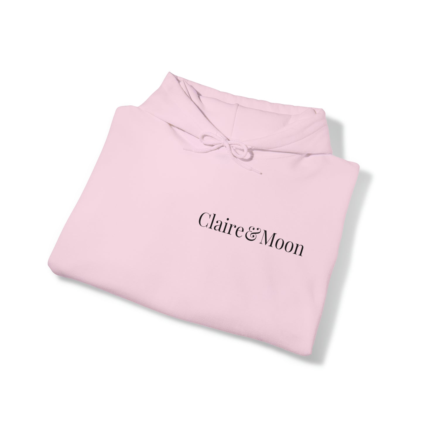 Claireandmoon Black Logo Unisex Heavy Blend™ Hooded Sweatshirt
