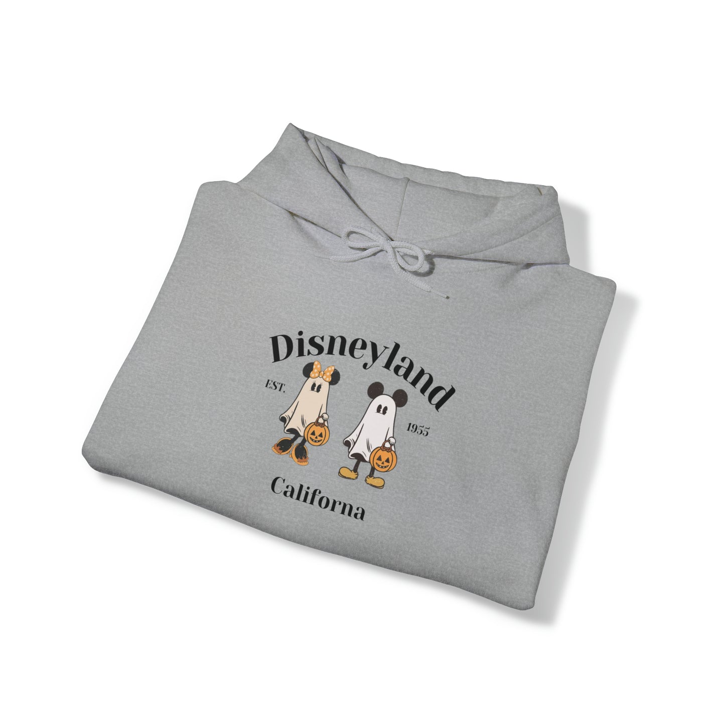 Disneyland Mickey And Minnie Ghost Unisex Heavy Blend Hooded Sweatshirt