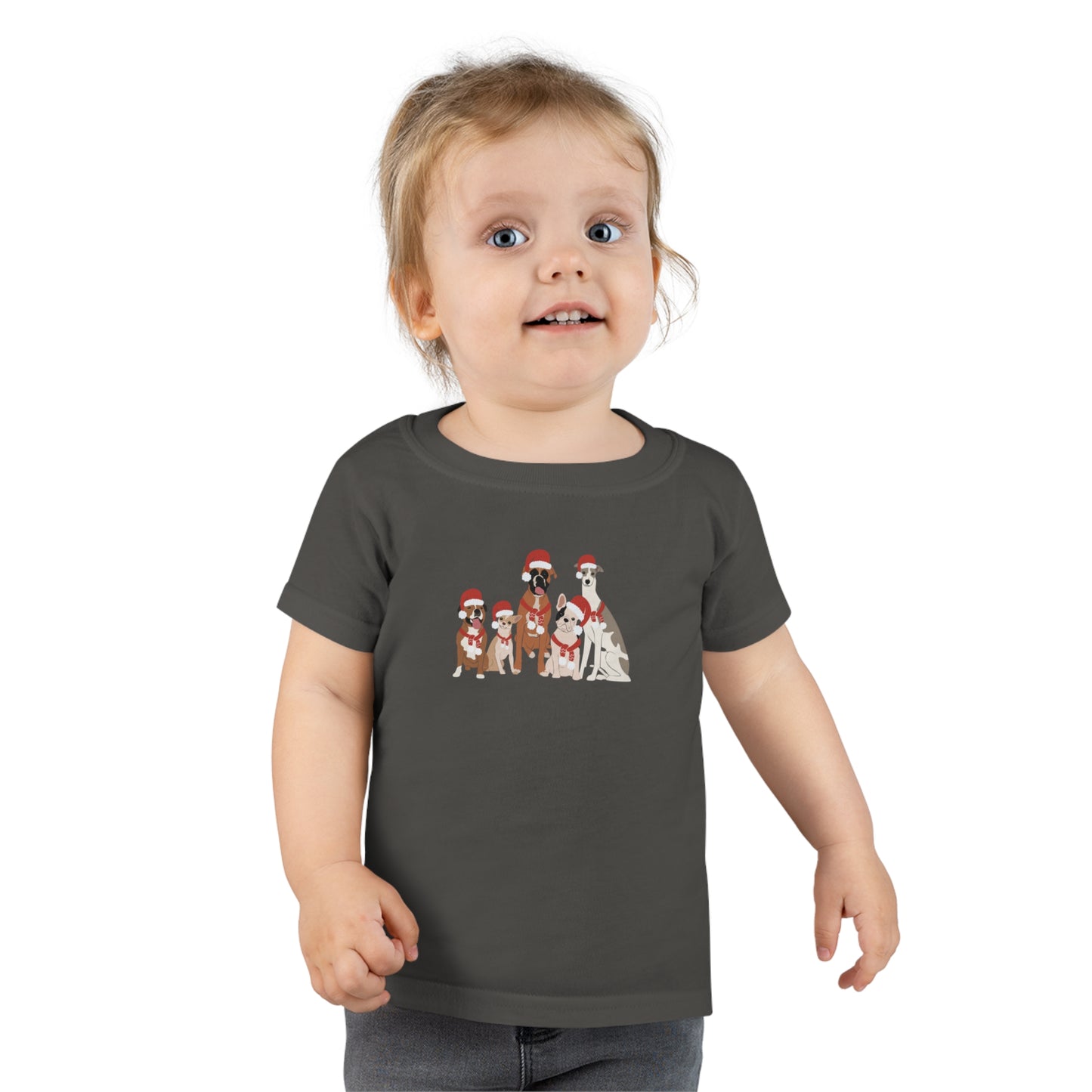 Santa Dogs Toddler T-shirt