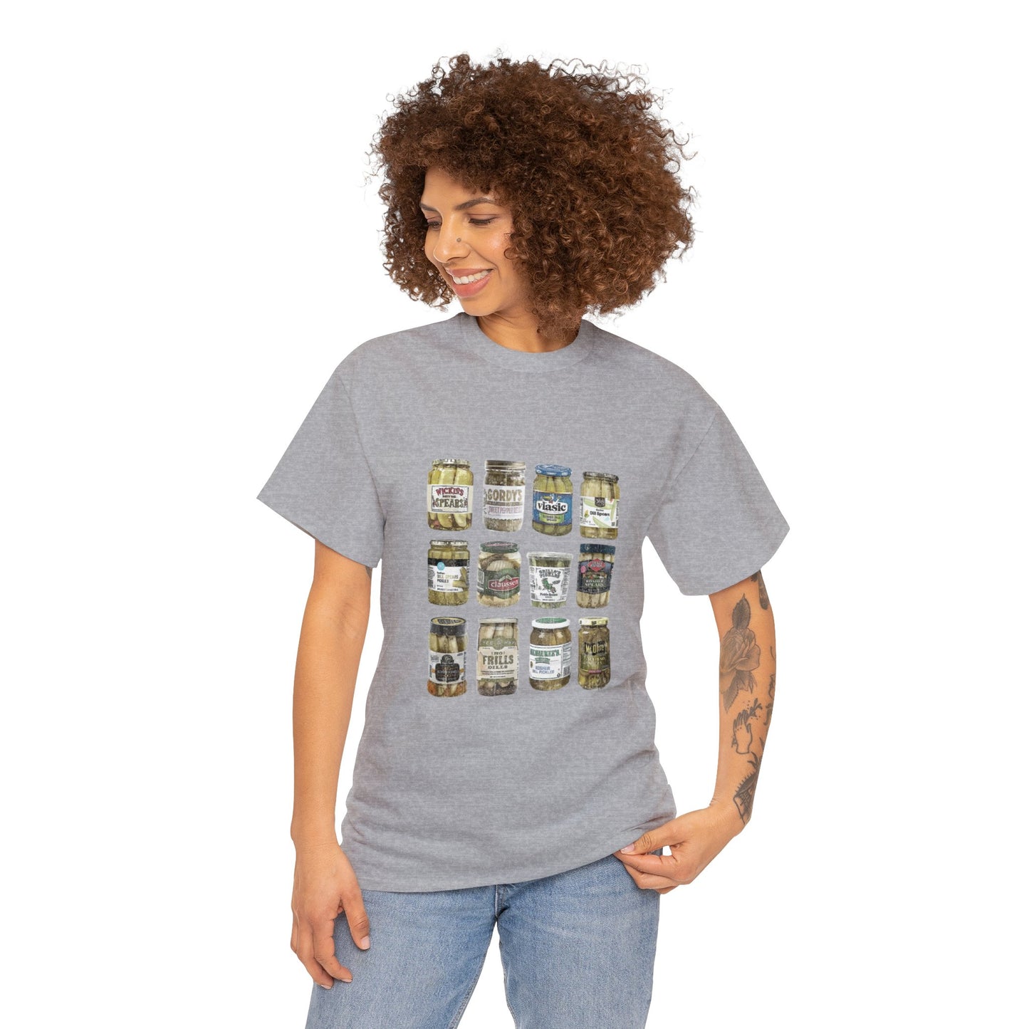 Pickle Jars Unisex Heavy  Cotton Tee