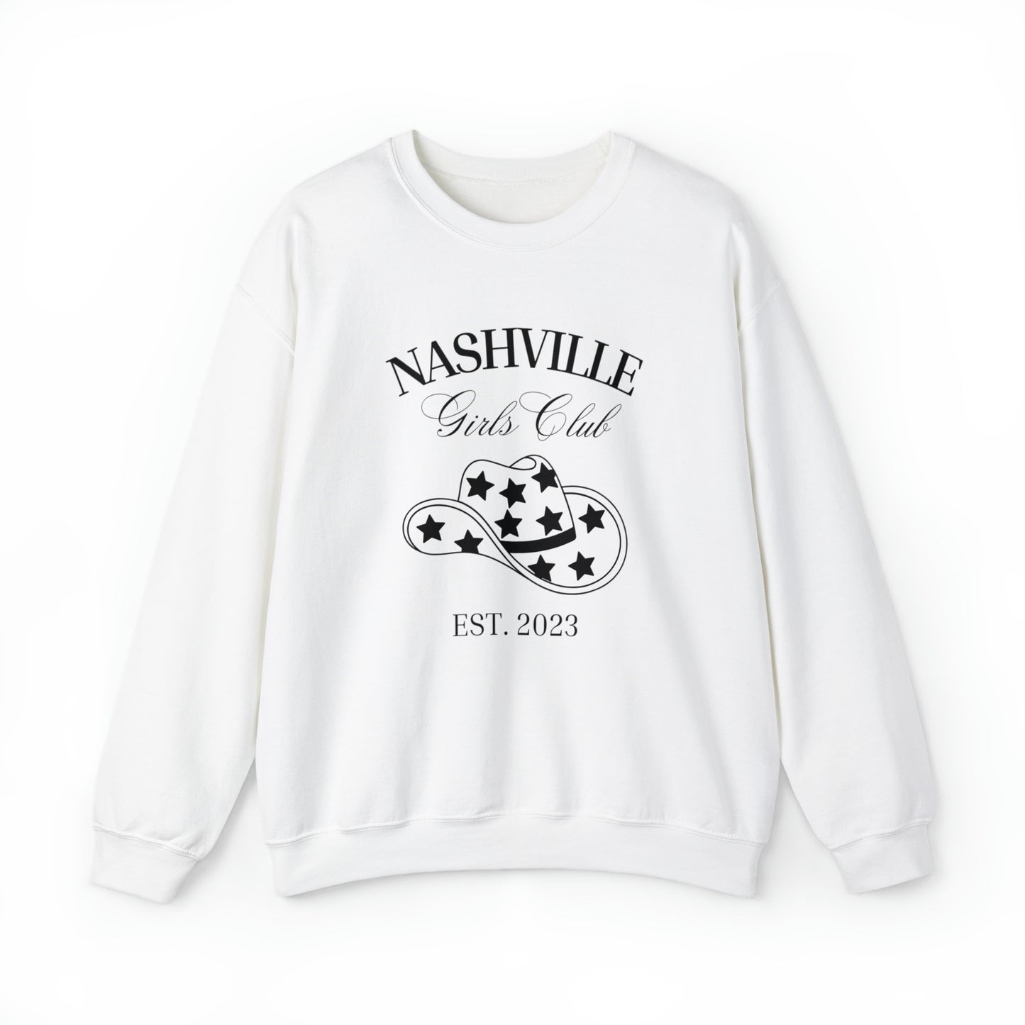 Nashville Girls Club Unisex Heavy Blend Crewneck Sweatshirt
