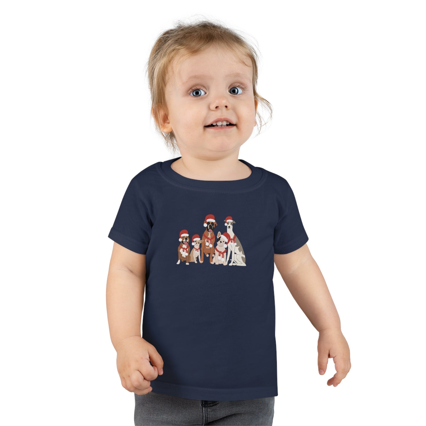 Santa Dogs Toddler T-shirt