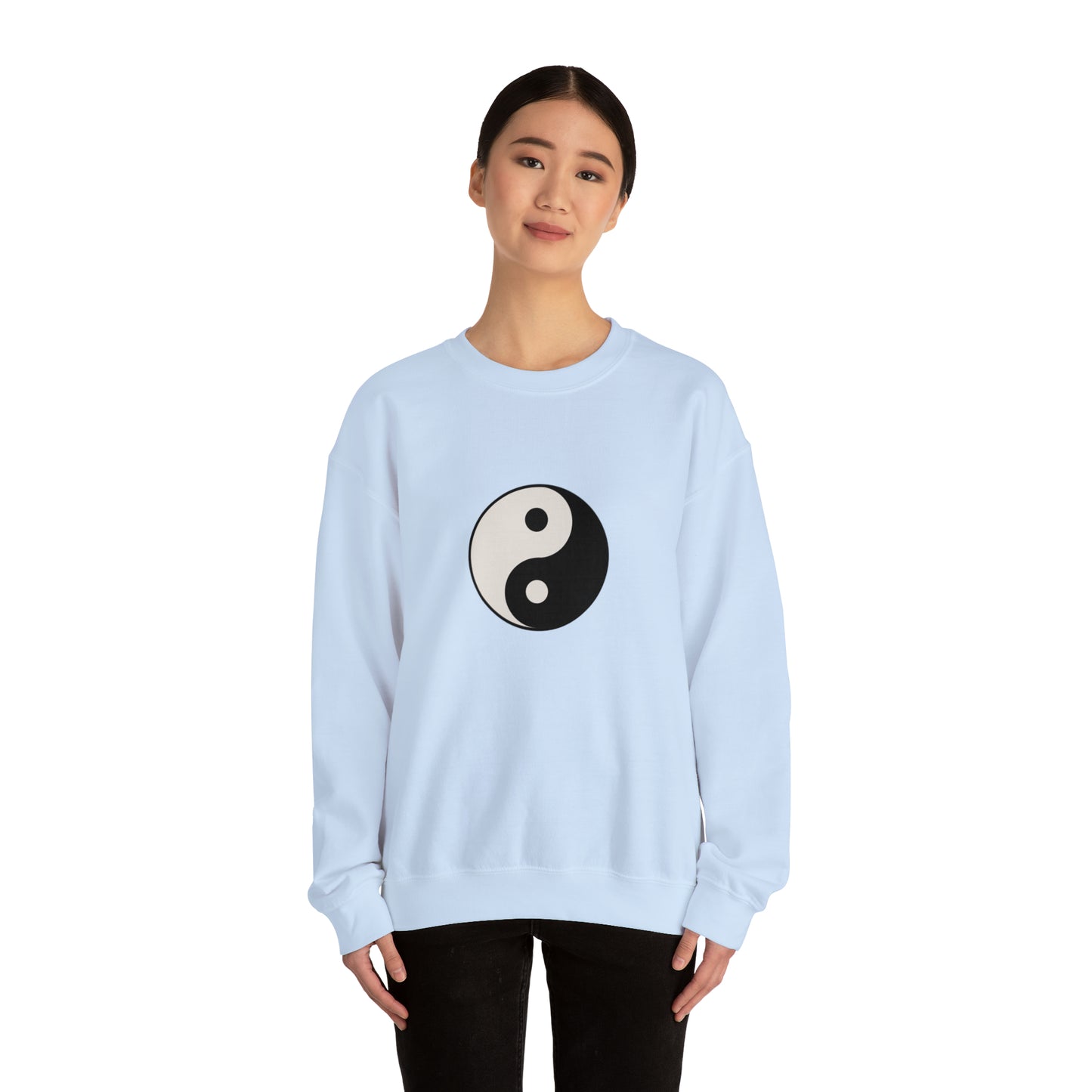 Ying Yang Unisex Heavy Blend Crewneck Sweatshirt
