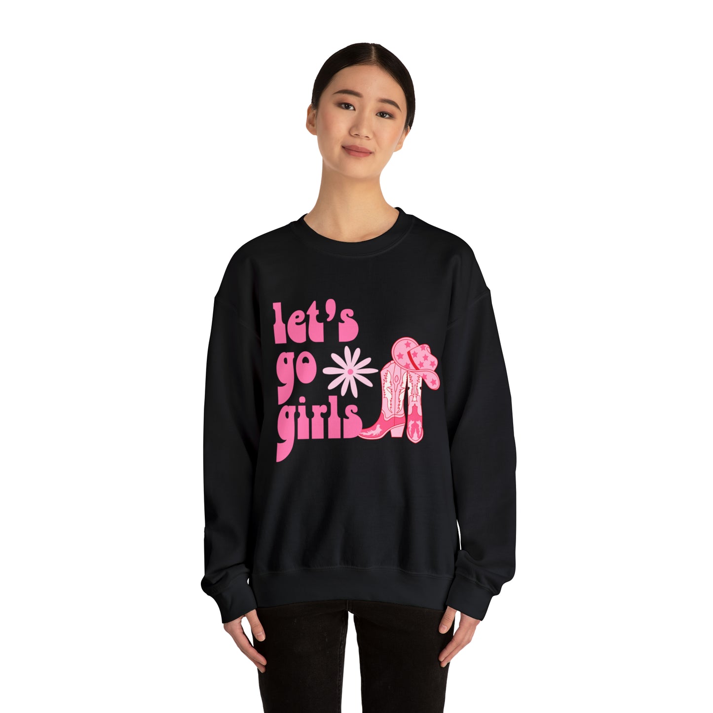 Lets Go Girls Unisex Heavy Blend™ Crewneck Sweatshirt