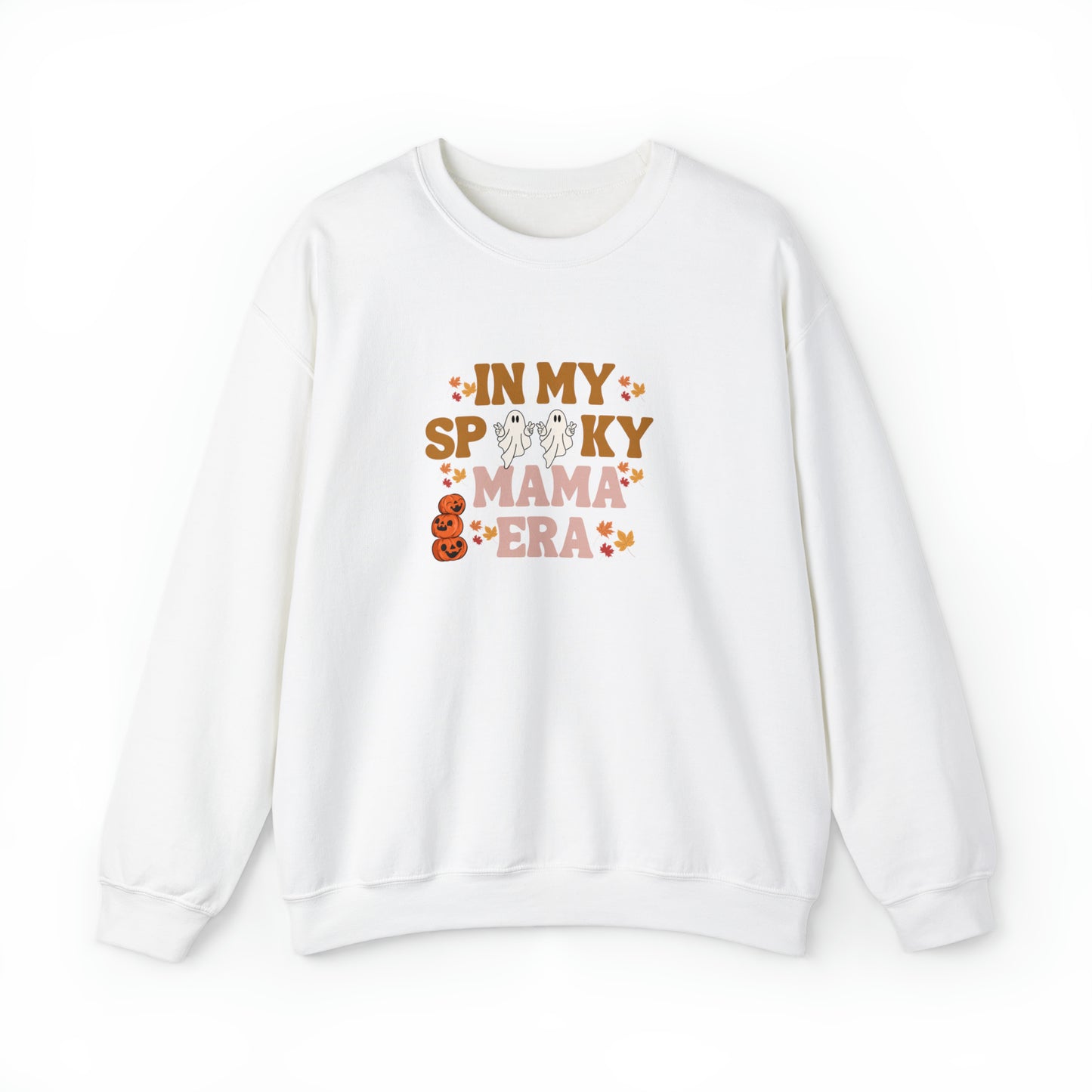 In My Spooky Mama Era Unisex Heavy Blend Crewneck Sweatshirt