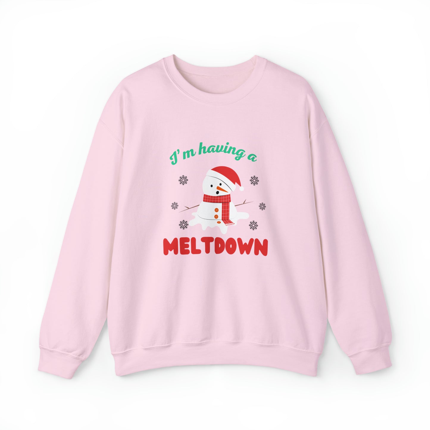 I’m having a meltdown snowman Unisex Sweatshirt