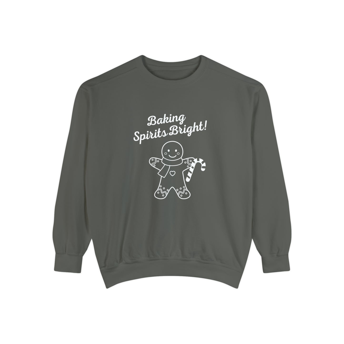 Baking Spirits Bright Unisex Garment-Dyed Sweatshirt