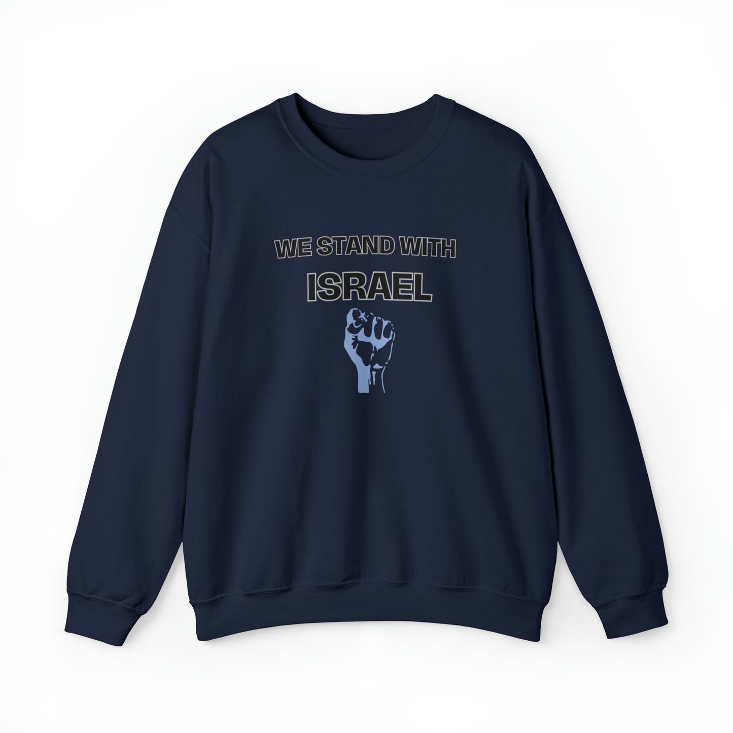 We Stand For Israel Unisex Heavy Blend™ Crewneck Sweatshirt