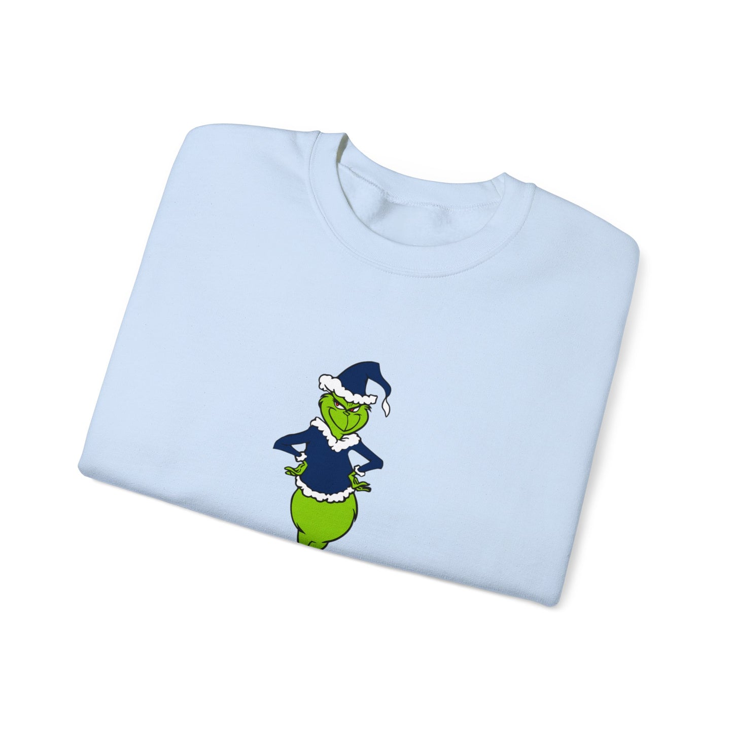 Grinch Dallas Cowboys Unisex Heavy Blend Crewneck Sweatshirt