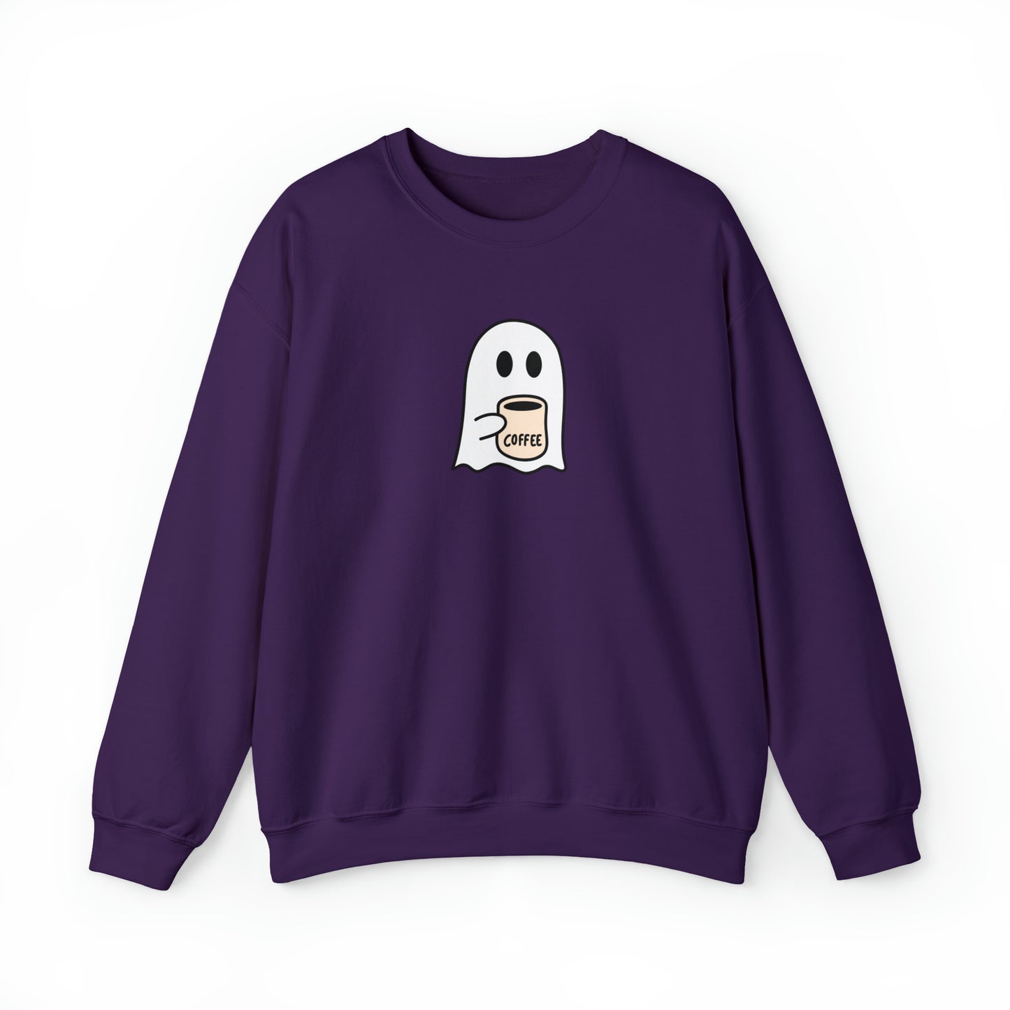 Ghost Coffee Unisex Heavy Blend Crewneck Sweatshirt