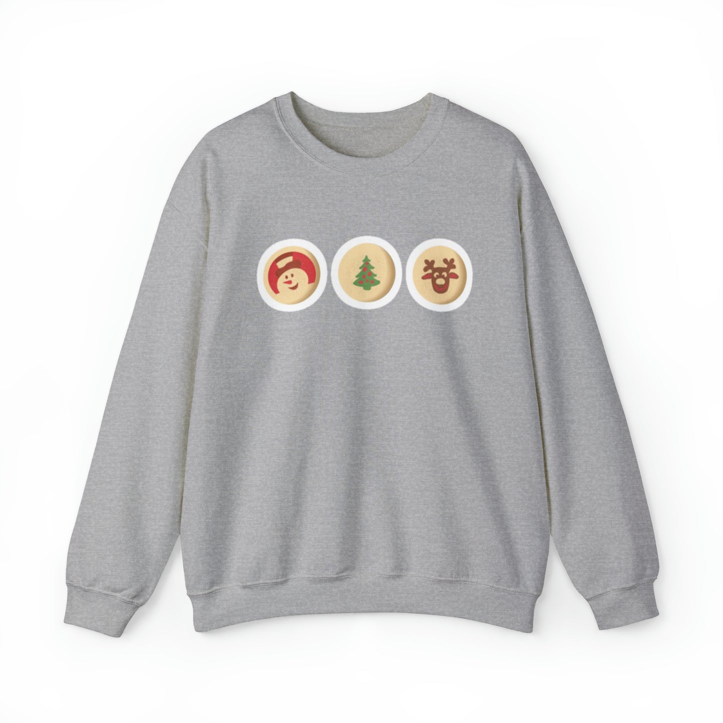 Christmas Sugar Cookie Unisex Heavy Blend Crewneck Sweatshirt